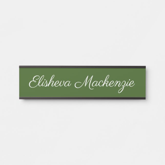 Office Door Signs Simple Corporate Gift Gifts Sign (Front)