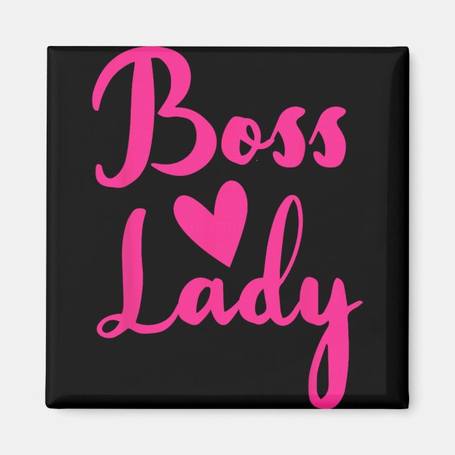Office Employee Bosses Day Female Boss Ceo Manager Magnet (Front)