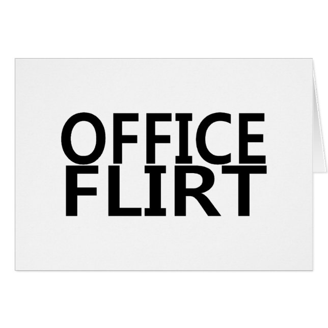 Office Flirt (Front Horizontal)