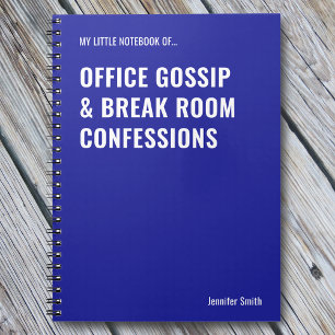 Office Gossip Workplace Notebook