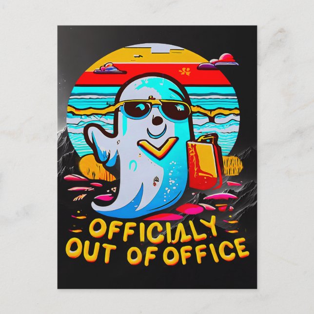  Office Holiday Gift for Halloween Day Celebration Postcard (Front)