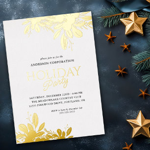 Office Holiday Party Fold Foil Greenery 