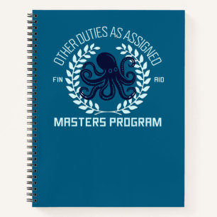 Office Humor Coworker Gift Notebook