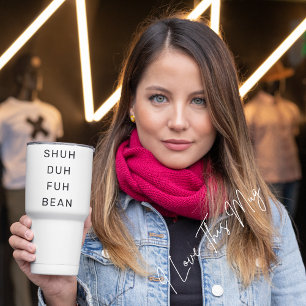 Office Humor: Funny Saying Modern Birthday Vibes Travel Mug