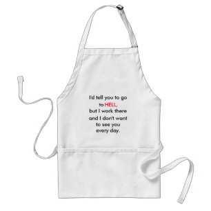 office  humour apron