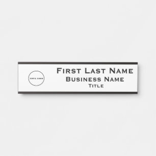 Office Logo Business Hanging Door Sign Name Plate