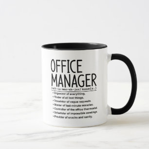 Office manager mug