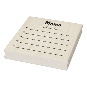 OFFICE MEMO SELF-INKING STAMP