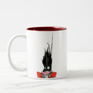 Office Monster 4 Two-Tone Coffee Mug