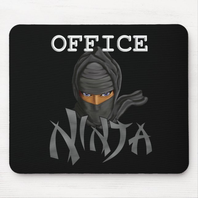 Office Ninja Mouse Mat (Front)