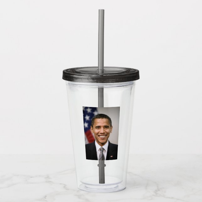 Office of the President Elect Barack Obama Acrylic Tumbler (Front)