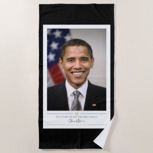 Office of the President Elect Barack Obama Beach Towel
