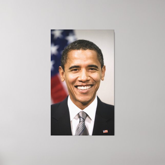 Office of the President Elect Barack Obama Canvas Print (Front)
