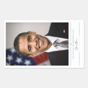 Office of the President Elect Barack Obama Rectangular Sticker