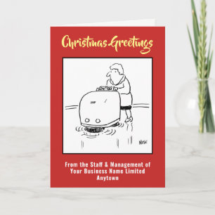 Office or Commercial Cleaning Christmas Card