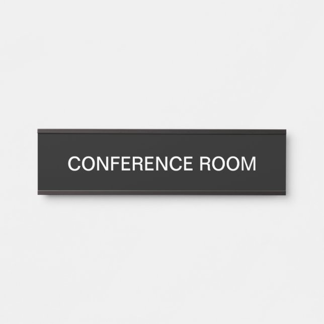 Office or Hotel Conference Room Door Signs (Front)