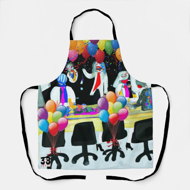 Office Party Apron (Front)