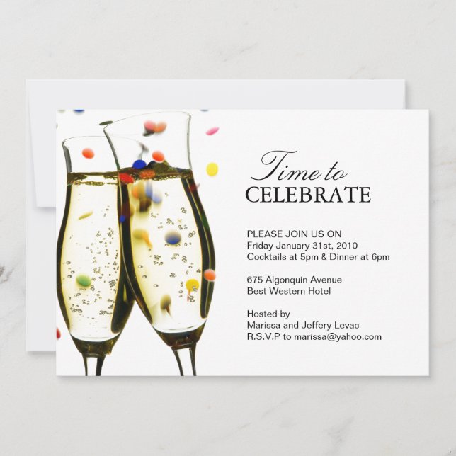 Office Party Invitations (Front)