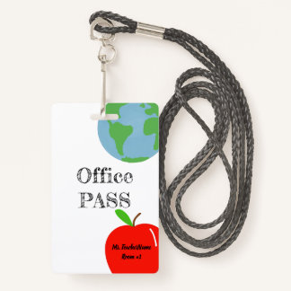 Office Pass ID Badge