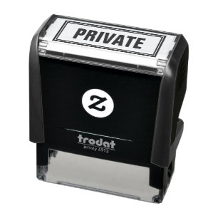 OFFICE PRIVATE SELF-INKING STAMP