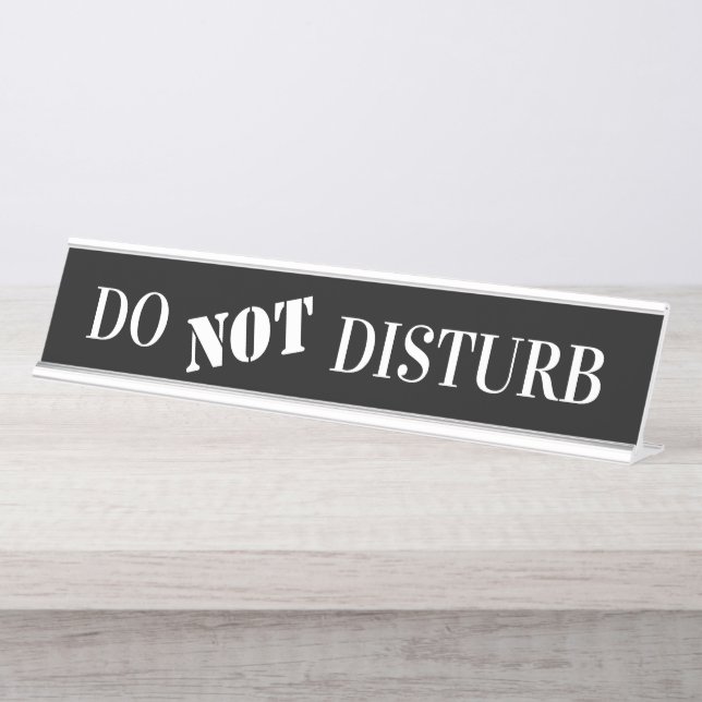 Office Professional Do Not DIsturb SIgns (Front)