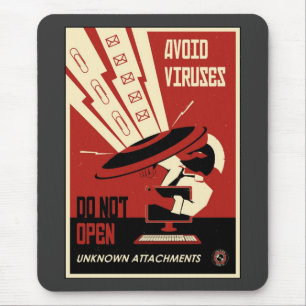 Office Propaganda: Downloads Mouse Mat