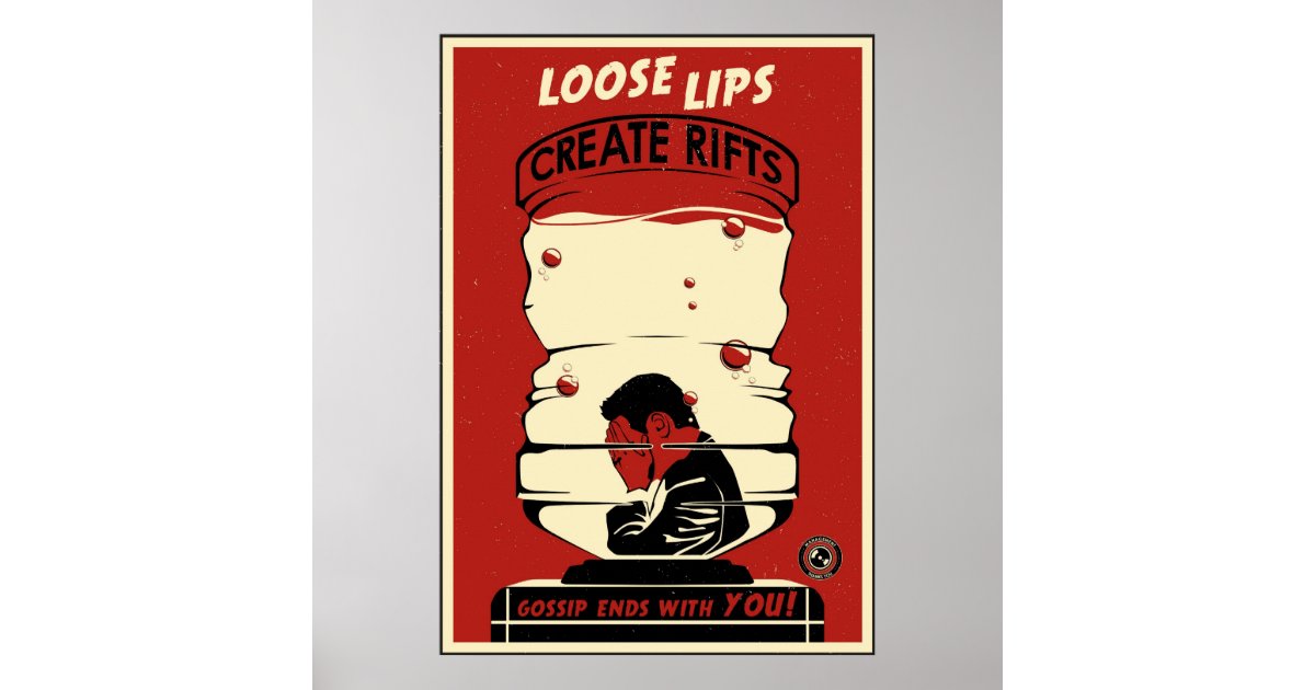 Office Propaganda Water Cooler Talk Poster Zazzle