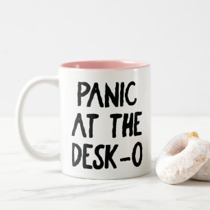 Office Quote Funny Two-Tone Coffee Mug