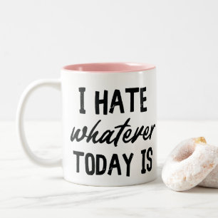 Office Quote Funny Two-Tone Coffee Mug