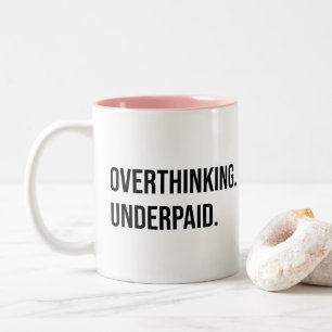 Office Quote Funny Two-Tone Coffee Mug