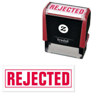 Office Rejected self-inking stamp