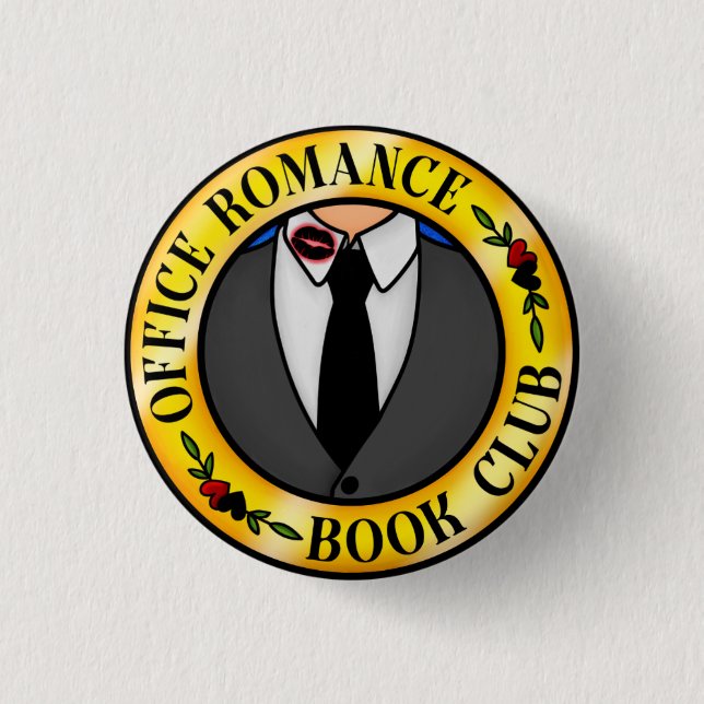 Office Romance Book Club Badge (Front)