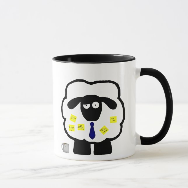 Office Sheep Mug (Right)