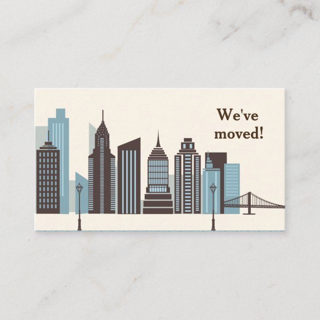 Office Skyline Moving Insert (Front)