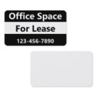 Office Space For Lease Black and White