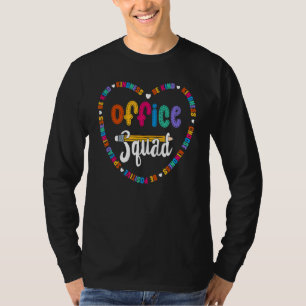 Office Squad Team Be Kind School Office Staff Matc T-Shirt