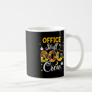 Office Staff Boo Crew Funny Halloween Matching Cos Coffee Mug