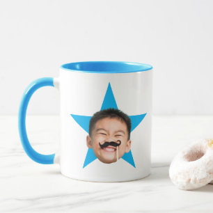 Office Star Mug, Office TV Show Mug, Face mug