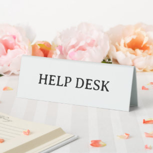 Office Stationary Help Desk Minimalist Design