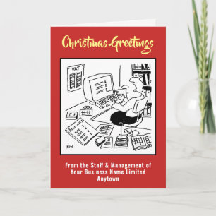 Office Support Company Christmas Card
