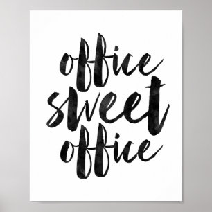 Office Sweet Office Poster