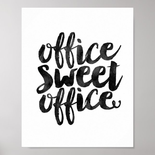 Office Sweet Office Poster (Front)