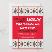 Office Ugly Sweater Party Work Holiday Event