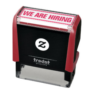 OFFICE WE ARE HIRING SELF-INKING STAMP
