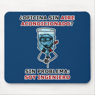office without conditioned air? mouse mat