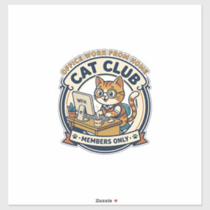 Office Work From Home Cat Cat Lover Gift - Office 