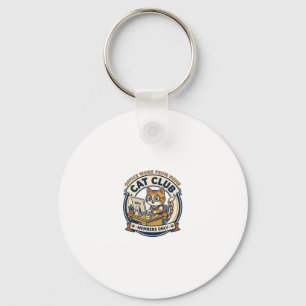 Office Work From Home Cat Cat Lover Gift - Office Key Ring