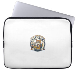 Office Work From Home Cat Cat Lover Gift - Office Laptop Sleeve