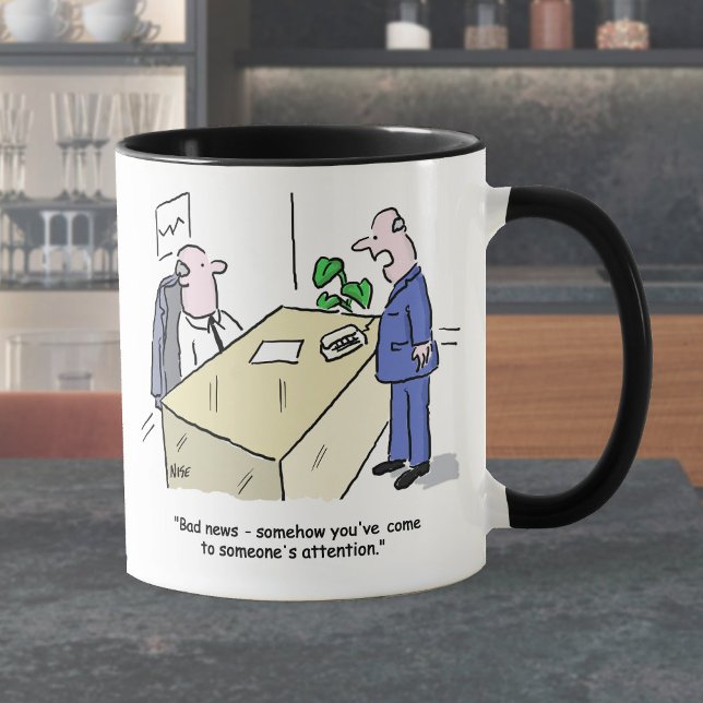 Office Worker Gets Noticed by Someone Mug (Creator Uploaded)