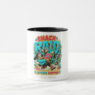 Office Worker Sarcastic Dog Graphic Tee Mug